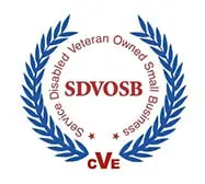 sdvosb logo - Hair 4 Life Medical service disabled veteran owned small business logo