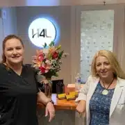 Dr Kelemen and staff - Hair 4 Life Medical Dr Kelemen and her trusted MA, Jessica Cincotta.