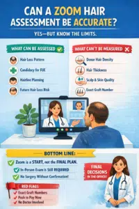 Hair transplant consultation